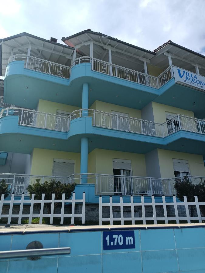 Villa Kolona Leptokaryá Buitenkant foto